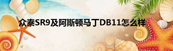 众泰SR9及阿斯顿马丁DB11怎么样