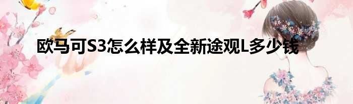 欧马可S3怎么样及全新途观L多少钱