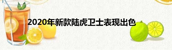 2020年新款陆虎卫士表现出色