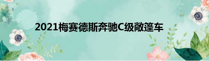 2021梅赛德斯奔驰C级敞篷车