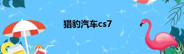 猎豹汽车cs7