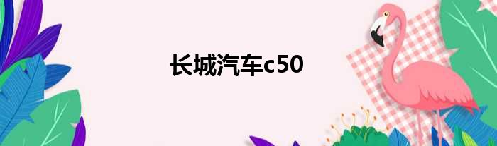 长城汽车c50