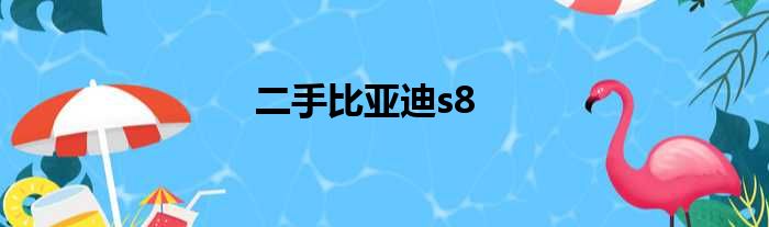 二手比亚迪s8