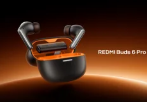 价格实惠的 Redmi Buds 6 Pro 推出 配备双驱动器